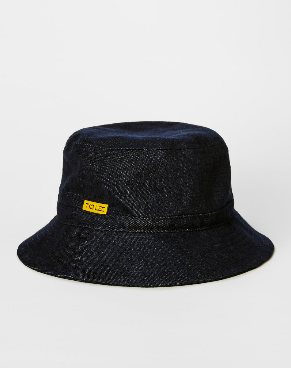 The Bucket Hat in Brushed Denim